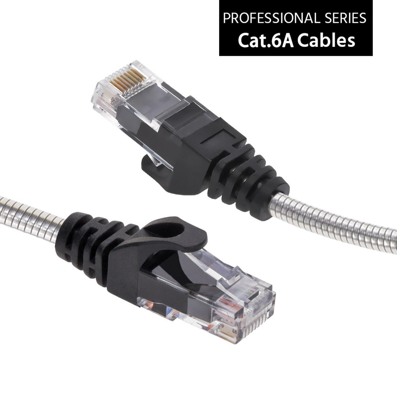 Nippon Labs CAT.6A Patch Cable Armored Anti-Rodent Cables